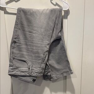 Simply Vera Vera Wang Light Gray Boyfriend Crop Jeans